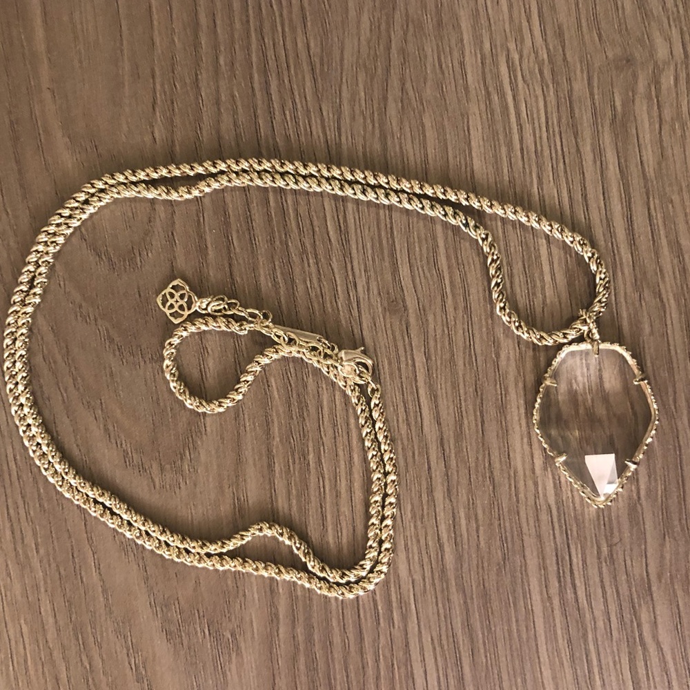 Kendra Scott Long Drop Pendant Necklace